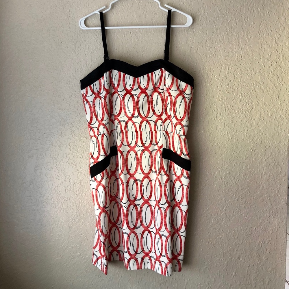 Gianni Bini Convertible Strapless Dress